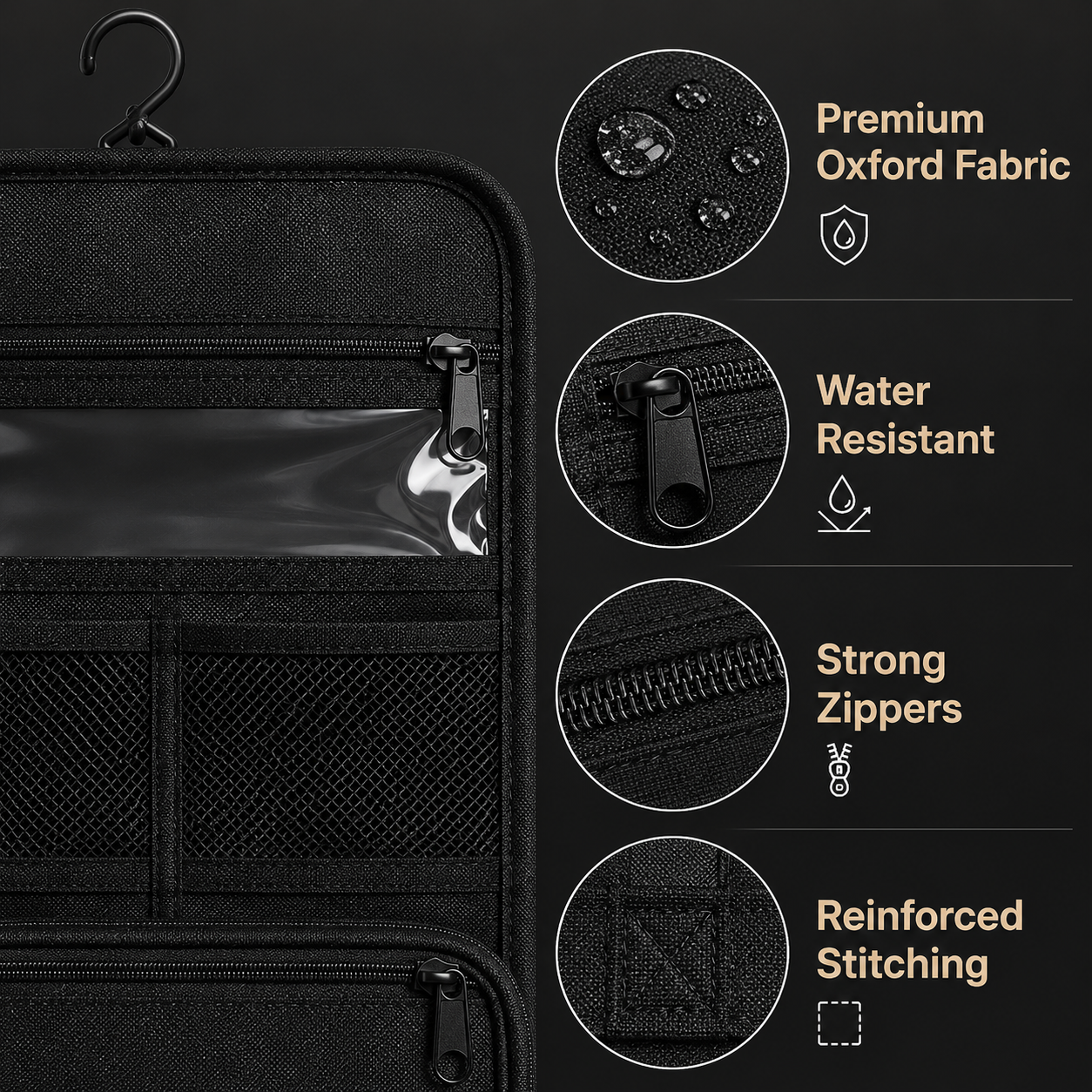 Caventra™ Hanging Travel Organizer