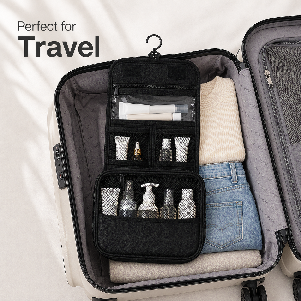 Caventra™ Hanging Travel Organizer